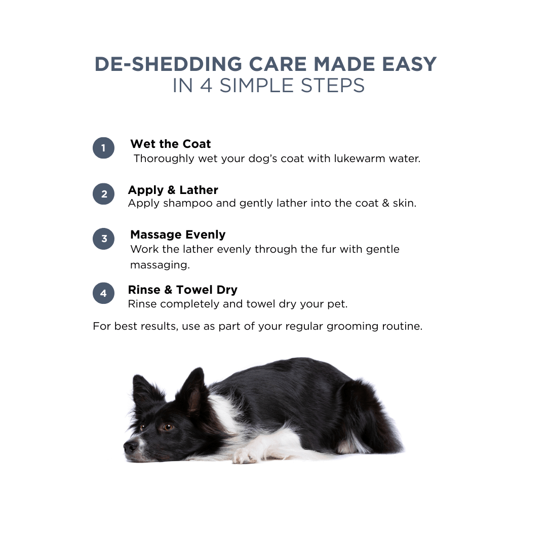 Probiotics Dog Shampoo & Conditioner | De-Shedding Care