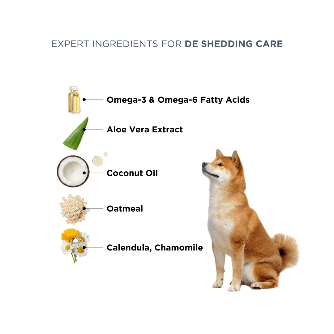 Probiotics Dog Shampoo & Conditioner | De-Shedding Care