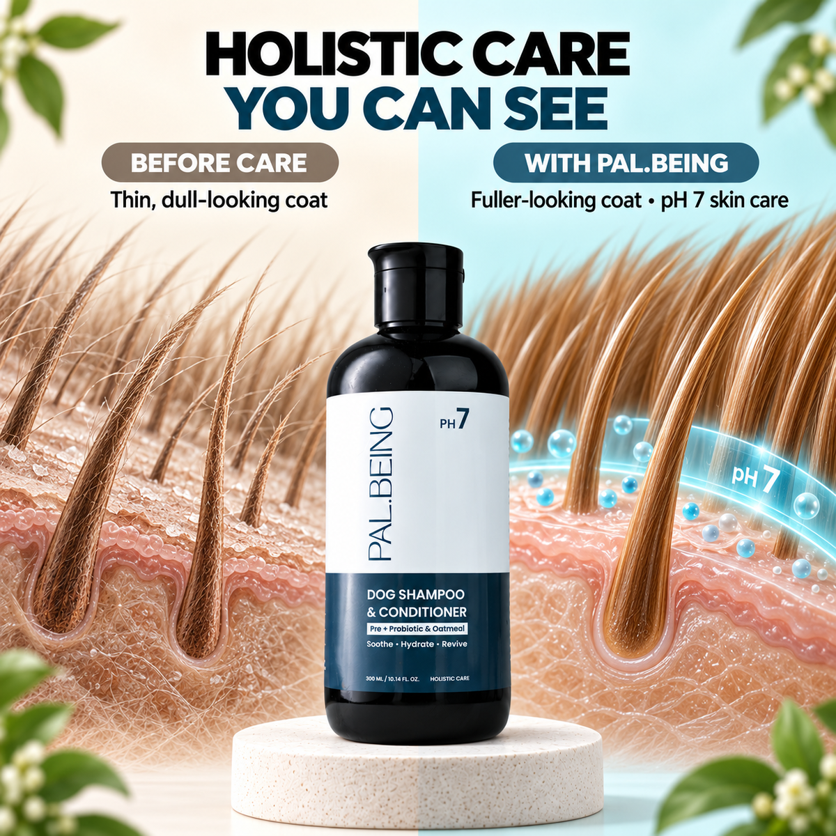 Probiotics Dog Shampoo &amp; Conditioner | Holistic Care