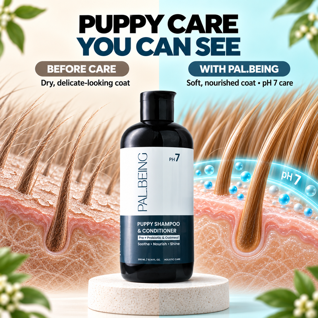 Probiotics Puppy Shampoo &amp; Conditioner | Holistic Care