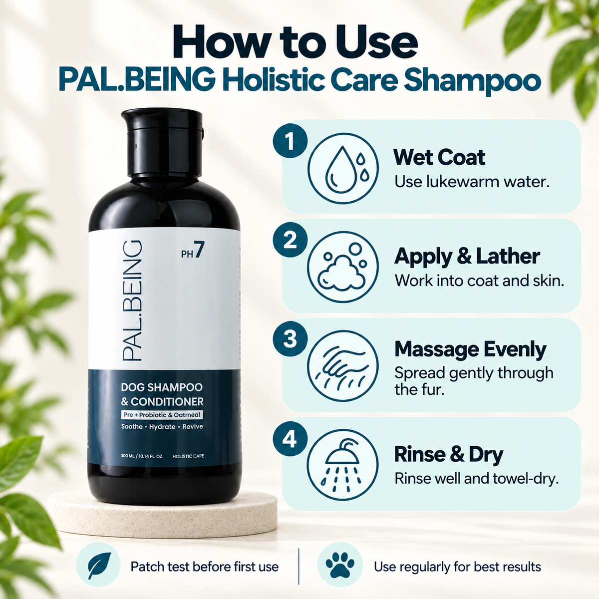 Probiotics Dog Shampoo &amp; Conditioner | Holistic Care
