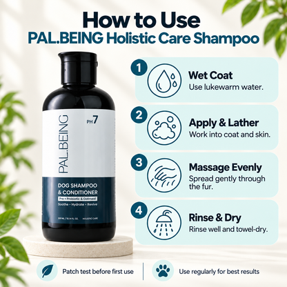 Probiotics Dog Shampoo &amp; Conditioner | Holistic Care