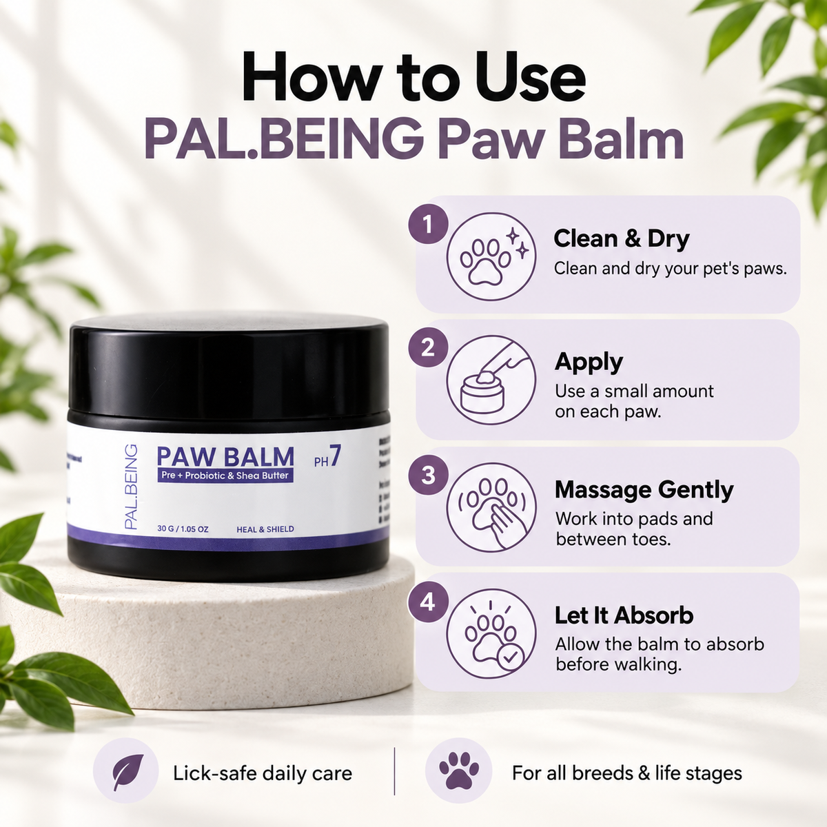 Probiotics Paw Balm | Heal &amp; Shield