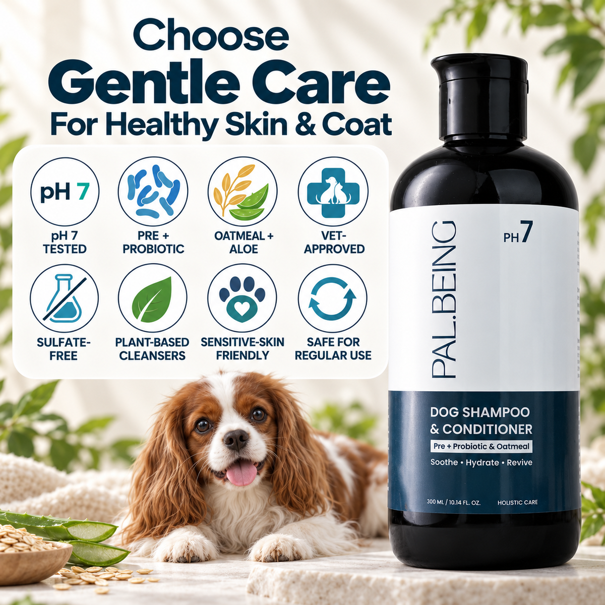 Probiotics Dog Shampoo &amp; Conditioner | Holistic Care