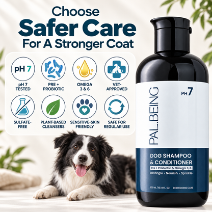 Probiotics Dog Shampoo &amp; Conditioner | De-Shedding Care