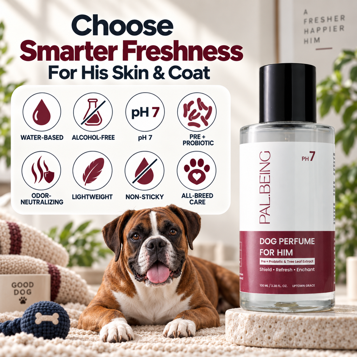 Probiotic Dog Perfume for Him | Uptown Legacy