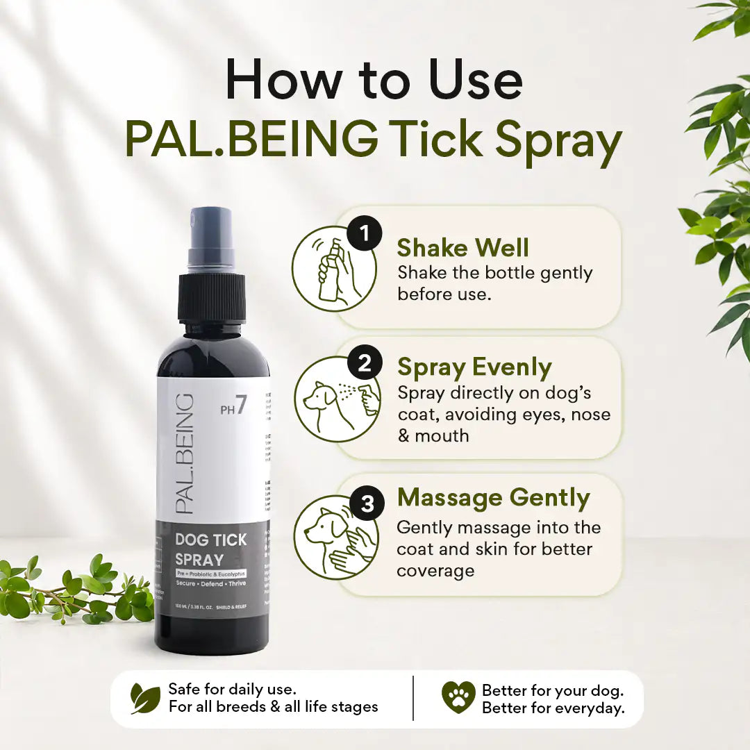 Probiotic Tick &amp; Flea Spray For Dogs