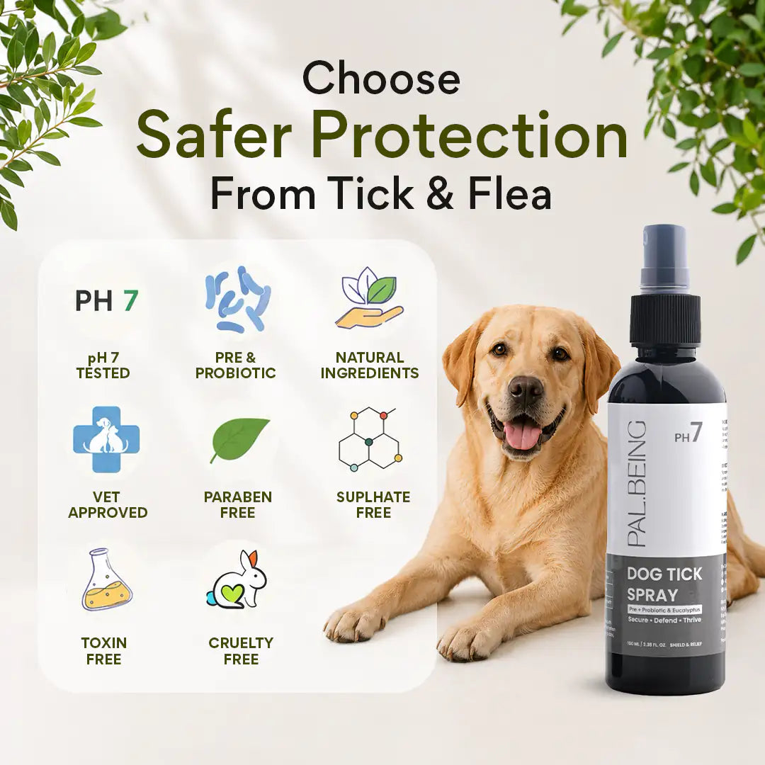 Probiotic Tick &amp; Flea Spray For Dogs