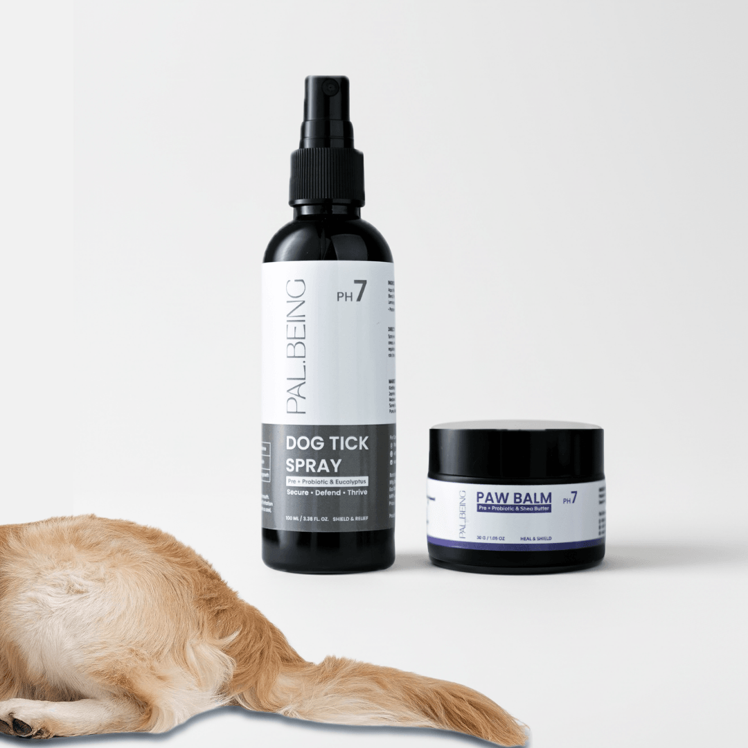 Dog Tick &amp; Flea Spray + Paw Balm Duo